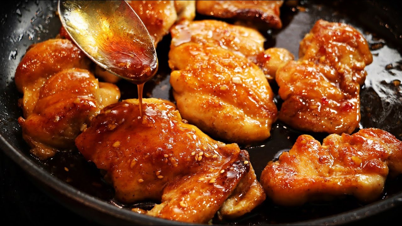 Piletina glazirana medom i senfom